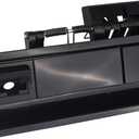 Osompar Rear Liftgate Exterior Door Handle Compatible with 2004-2015 Nissan Armada Replaces 90606-ZZ90E 90606-ZQ78A Tailgate Handle Black (With Camera Hole)