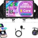 8 Core 6G 128G Android Car Radio Carplay for Honda Odyssey 2010-2017, Rimoody Car Stereo GPS DSP-36 59-UI Themes 9 Inch Touchscreen Android Auto Bluetooth FM/RDS Mirror Link Camera