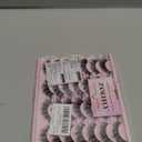 Mink Lashes Volume Cat Eye Thick zanlufly False Eyelashes Natural Curly Fake Eyelashes 18MM Full 8D Volume Lashes Pack, 14 Pairs