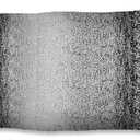 Majestic Giftware 2 Pack Jacquard Decorative Throw Pillow Cover (PC1203S-2PK) | Silver/Black Soft & Washable Cushion Covers with Zipper for Sofa, Bedroom (12"x20") Inserts Not Included (20" x 12" (Pack of 2))