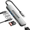Essager USB C Hub with HDMI 4k, Portable USBC Hub Multiport Adapter, USB3.0, USB2.0, SD/TF(Micro SD) Reader for iPad Pro MacBook Pro Acer Laptops and More (7 in 1 USB C)