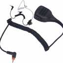 WODASEN SL300 Walkie Talkie Speaker Mic Two Way Radio Microphone Handheld Shoulder Lapel Mic for Wave TLK100 TLK-100 TLK110 TLK-110 SL-300 SL300e SL3500 SL3500e SL7550e SL7580e SL1600 SL2600 SL4000