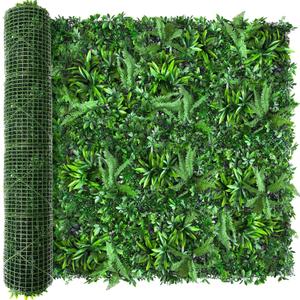 TTTM Artificial Greenery Boxwood Leaf Roll Panels: 72"x144" (72 SQFT) | Faux Boxwood Greenery Decor with UV Protection, Outdoor and Indoor Privacy Screen, Garden Fence, Party Green Photo Backdrop