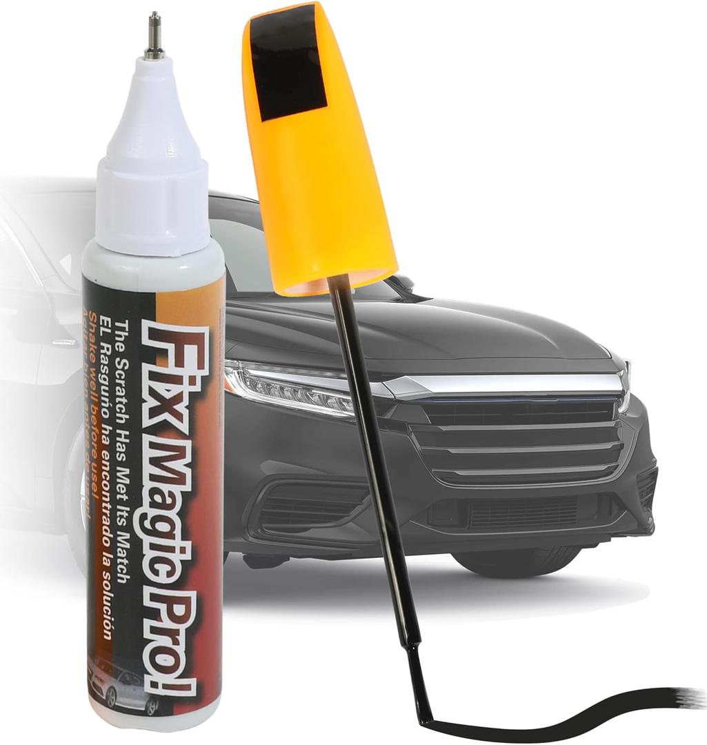 3 x Zlirfy Touch Up Paint Pen,Car Scratch Remover for Deep Scratches,Two-In-One Car Paint Scratch Repair Pen,Car Accessories Car Paint Pen Car Touch Up Paint,Car Scratch Remover for Deep Scratches (Black)