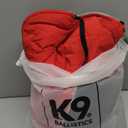 MIGOHI Comfortable Large Dog Coat - Waterproof Dog Coat with Reflective Strips,Windproof XXL Dogs Jacket with Warm Turtleneck, Snow Coats for Large Dogs,Labrador Golden Retriever,2XL,RedBlack