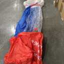 [Flash Light & Snowing] 6Ft Christmas Inflatable Snow Globe, Christmas Blow up Santa Claus & Snowman & Christmas Tree in Xmas Snow Ball Built-in Colorful LED Lights for Snowglobe Inflatable