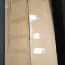 Armocity Gaming Computer Desk with Power Outlets, Gaming Desk with Hutch and LED Lights, Reversible PC Gaming Desk with Pegboard, Carbon Fiber Pink, 47"