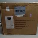 Amazon Basics Classic Puresoft PU Padded Mid-Back Office Desk Chair with Armrest, Easy Assembly, Sturdy Metal Base, Wheels, 275lb Support, 26"D x 23.75"W x 42"H, Black