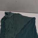 ZOMVA Plus Size One Shoulder Cape Dress Sparkly Overlay Bodycon Midi Wedding Guest Formal Cocktail Mother of Bride Outfit (3X-Large Plus, Dark Green)