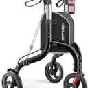 HOMLAND Foldable 3 Wheel Walkers for Seniors, Lightweight 11 lb