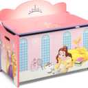 Delta Children Deluxe Toy Box, Disney Princess (Disney Princess)