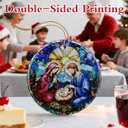 Christian Gifts: Nativity Scene Ornament | Christmas Ornaments (Holy Family Christmas Decor), Christian Holiday Decor, Religious Gifts, Baptism Gift & Xmas Gift