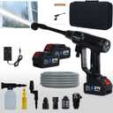 Pressure Washer Cordless Battery Powered 2900PSI with 24.0Ah Battery,Battery Operated Pressure Washer,Portable Power Washer Handheld for Car Cleaning