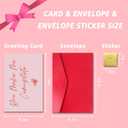 2 x LYMEQING Raunchy Valentines Day Card for Him Her, Funny Valentines Day Card for Wife Husband Partner (#173)