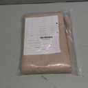 AUSSPVOCT Textured Polyester Tablecloth Rectangle 52x70 Waterproof Spill-Proof Wipeable Table Cloth Wrinkle Free Dining Table Cover for Birthday Farmhouse Spring Tablecloths Up to 36'X54'' (Khaki)