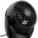 Gaiatop Desk Fan, 5-Inch Portable Electric Table Desktop Air Circulator Fans, Small but Powerful with 3 Speed 360° Adjustable Tilt for Cooling Home Dorm Office Bedroom Bathroom Kitchen, Black