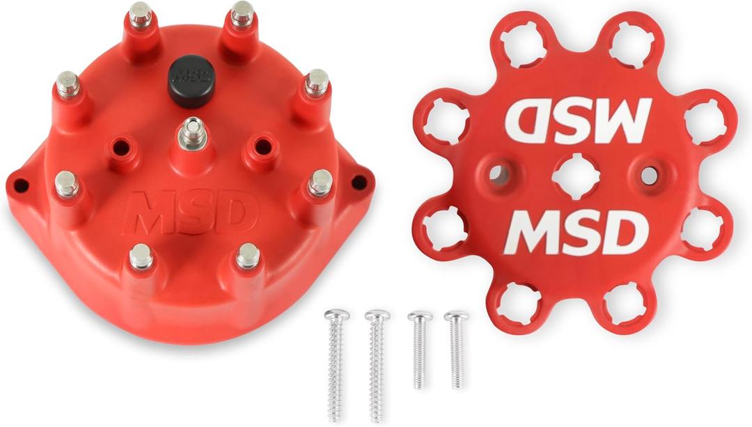 MSD 8431 Red Distributor Cap