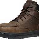 KEEN Utility Men's Gibson Esd Mid Height Composite Toe Athletic Traction Durable Leather (9 Wide, Cascade Brown/Black)