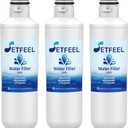 ADQ747935 Replacement for LG Water Filter LT1000P, Compatible with LG Thinq Refrigerator LMXS28626S, LRFLC2706S, AGF80300704, LFXS26973S, LFXC22526S, LHFS28XBS, MDJ64844601, 3 Packs