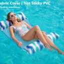 Jasonwell Inflatable Pool Floats Adult - Fabric Pool Hammock Floaties Water Hammock Lake Beach Floating Lounger Chair Swimming Pool Noodles Mesh Party Floaty Toys Fun for Adults Heavy Duty