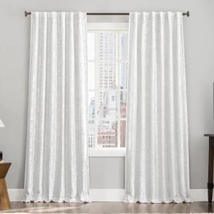 Sun Blick Blackout Curtains for Bedroom Full Light Blocking Curtains, Textured Window Curtain, 1 panel