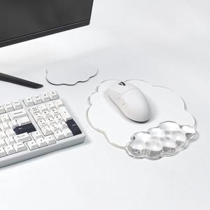 Cloud Mouse Pad with Wrist Rest Support, Erogonomic Mousepad for Office, Large