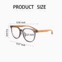HDiGit 3 Pack Nearsighted Glasses for Women Men Distance Myopia Glasses Distance Glasses For Driving (-2.5)