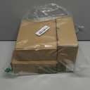 3 Brushed Gold Round Style Door Handle with Lock and Key, Keyed Entry Reversible Door Lever for Office or Front Door, Satin Brass Finish