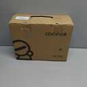 COMFIER Lumbar Support Pillow for Office Chair, Heated Back Support Pillow with 3 Vibration Modes & 3 Intensities, Ergonomic Back Support Cushion for Car, Recliner, Gaming Chair (Classic Gray)