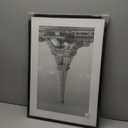 Upsimples 18x26 Picture Frame, Display Pictures 14x22 with Mat or 18 x 26 Without, Wall Hanging Poster Frames, Black, 1 Pack