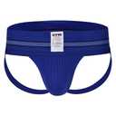 GYM Mens Old School Jockstrap (Medium, Royal Blue, 1-Pack)