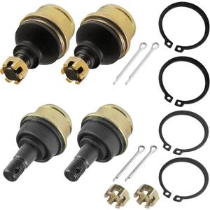 Caltric 4 Upper and Lower Knuckle Ball Joint Compatible With Honda TRX350 Rancher 350 2000-2006