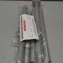 Matte Black Shower Curtain Rod 31-55 inches with Holders, Stainless Steel Shower Rod & Tension Rod, Adjustable Tension Shower Curtain Rod for Bathroom, Windows, Closet