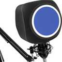 Microphone Isolation Ball, Microphone Isolation Shield Pop Filter for Microphone for Noise and Reflection Reduction, Sound-Absorbing Foam Cover for Recording Studios, Singing, Live Stream