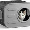 ONBRILL Outdoor Cat House Weatherproof with Dual Ventilation Windows