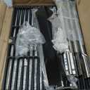 Hiorucet Grill Grate Kits for Charbroil 463268007, 463268008, 463268606, 463268706, 463248108, Cooking Grates, Heat Plate Shields, Burner Tubes and Carryover Tube for Charbroil Grill Replacement Parts