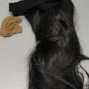 Synthetic Lace Front Wig 13x4 HD Lace Layered Hairstyle Pre Plucked Hairline Straight Long Black Glueless Wigs for Black Women 26 Inch Beginner Friendly