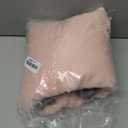 Faux Rabbit Fur Bean Bag Chair Cover Only (No Filler), Stuffed Animal Storage Bean Bag Cover, UltraSoft, Washable, Zippered, NonSlip Bottom, Handle, Living Room Furniture for Adults Pink