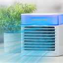 Arctic Air Pure Chill 2.0 Evaporative Air Cooler by Ontel - Powerful, Quiet, Lightweight and Portable Space Cooler with Hydro-Chill Technology For Bedroom, Office, Living Room & More,Blue