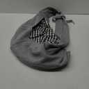 Tomkas Small Dog Sling Carrier - Classic Pocket & Classic Strap - for 3-10 lbs Pets (Grey)