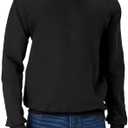 Hanes mens Ultimate Sweatshirt, Heavyweight Fleece Sweatshirt, Crewneck Pullover for Men Large
