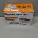 FVW Electric Lunch Box Food Heater, 3 in 1 Portable Food Warmer Lunch Box for Car & Home, Leak Proof, Lunch Heating Microwave with 304 Stainless Steel Container 1.5 L, 110V/12V/24V