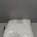 OLANLY Bathroom Rugs 59x35, Extra Soft Absorbent Chenille Bath Rugs, Rubber Backing Quick Dry, Machine Washable Bath Mats for Bathroom Floor, Tub and Shower, Home Decor Accessories, White