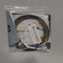 AUX Cord 6ft,3.5mm Stereo Audio Cable 90 Degree Nylon Braided 3.5mm Male to Male Stereo Aux Cables Right Angle TRS Cable Portable Compatible for Headphone, car,Tablets, Speakers (6ft/1.8m)