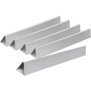 Leship 21.5" Flavorizer Bars Replace for Weber 7534 Genesis Silver A,Spirit 200 Series (with Side Control) Spirit 500 Grills,Durable 304 Stainless Steel Flavor Bars