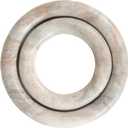 Creative Co-Op Brown Marble Trivets, Set of 2