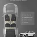 3W Floor Mats & Cargo Liner Custom Fit for 2019-2025 2026 G20 BMW 3 Series 330i Sedan, TPE All Weather Floor Liner for BMW 3 Series G20 1st and 2nd Row Full Set Car Mats (NOT for 330e/GT)