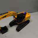 JOYIN Remote Control Excavator Toys for Boys, 2.4Ghz RC Play Excavator with Light, Construction Toys for Boys Birthday Gift 3-5 4-7 8-12 Year Old Kids