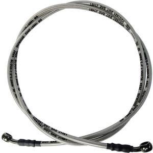 Braided Hydraulic Brake Hose Line Brake Cable Universal Brake Lines Compatible with Dirt Bike Softail ATV UTV Go Kart GY6 Scooter 10mm Banjo Ends M10 70.8" / 180cm