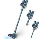 Cordless Vacuum Cleaner,33KPA/400W Powerful Stick Vacuum with Auto Suction Mode,Max 50Mins Runtime,LED Display,Rechargeable&Anti-Tangle,Lightweight Vacuum Cleaners for Home/Pet Hair/Carpets/Hard Floor